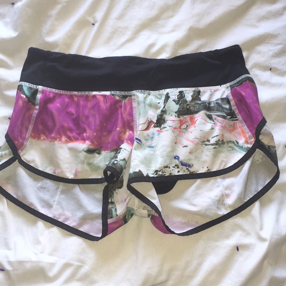 Lululemon speed shorts